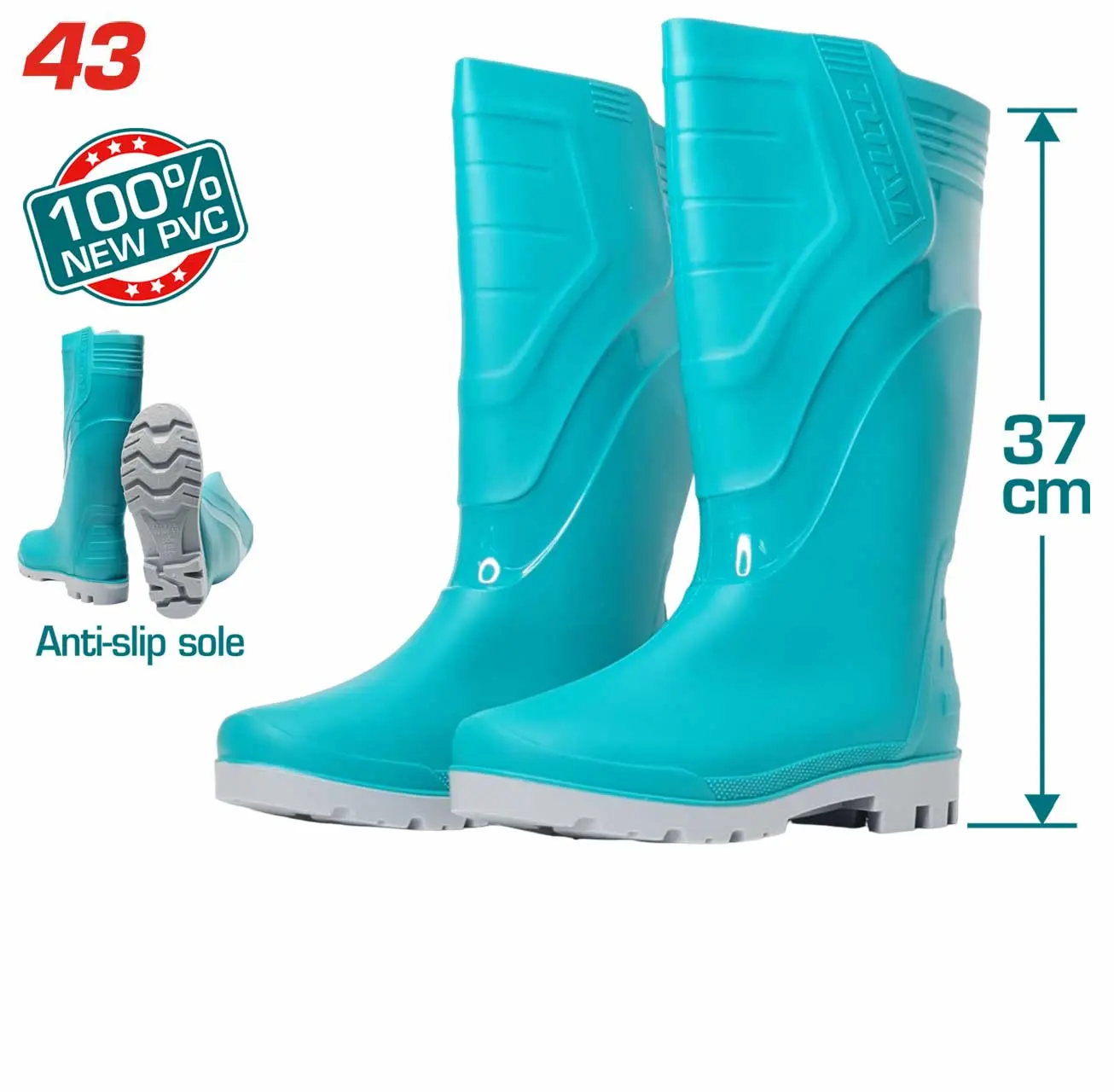 بوت للمطرسوبر توتال مقاس 43