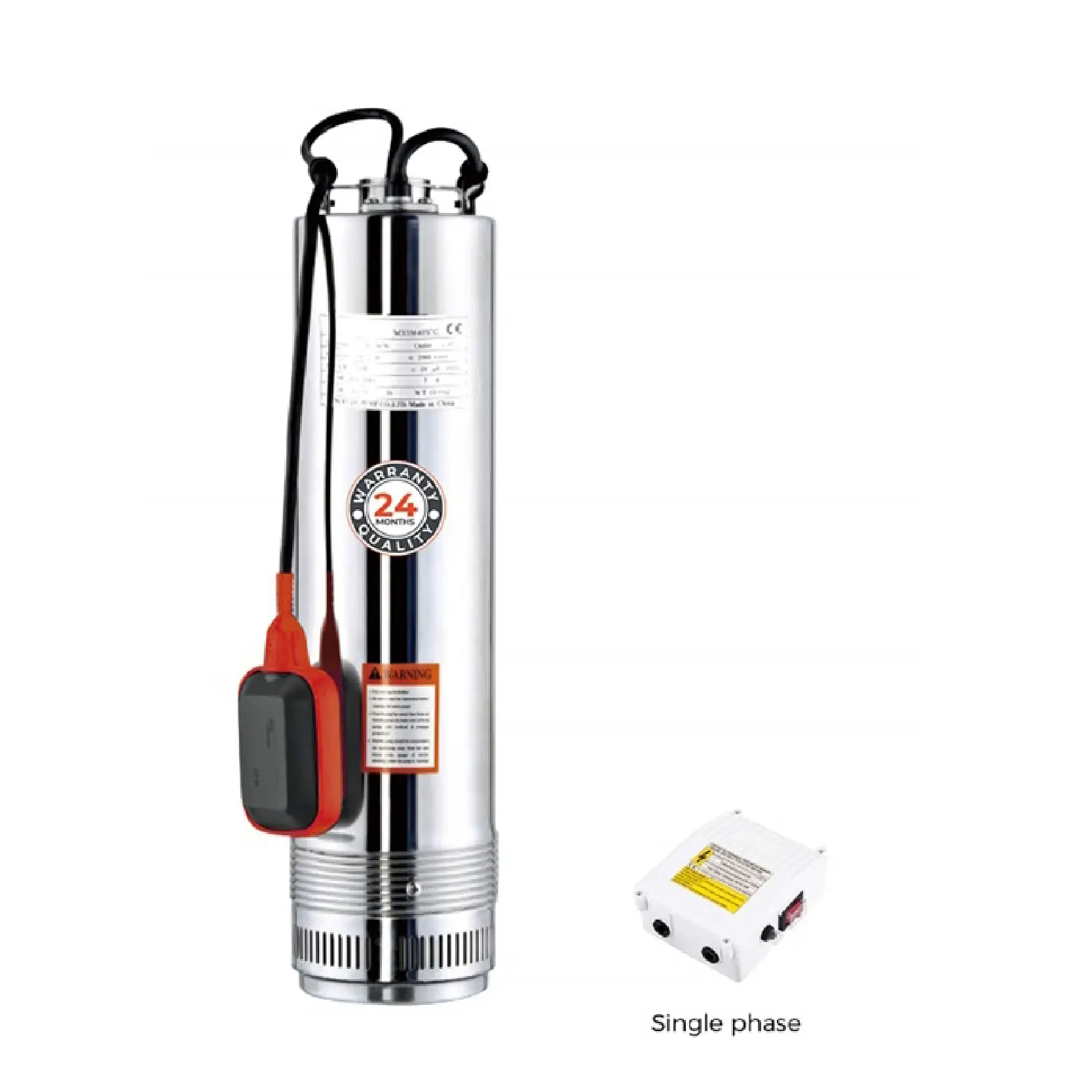 مضخة مياه غاطسة(موتور قابل لإعادة اللف) ليو 1.5 حصان