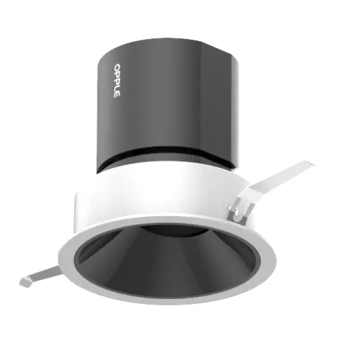 سبوت لايت اطار أسود مضاد للتوهج  أوبل 5 وات 3 درجات لون اضاءة مقاس 5.5 سم