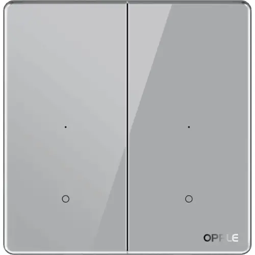 سمارت سويتش توصيل كهربائي 2 نقطة أوبل رمادي