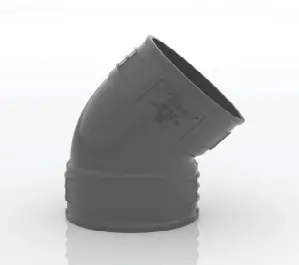 كوع بزاوية 45 درجة راك ثيرم 2 إنش