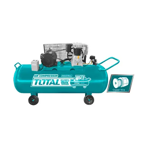 كمبروسر ضغط هواء كهربائي  توتال 500 لتر