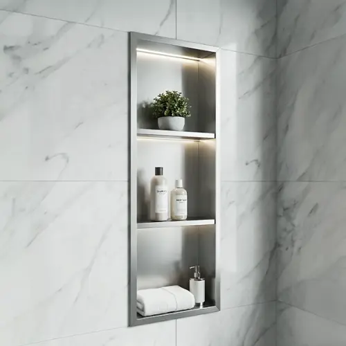 بوكس حمام مخفي مستطيل عامودي هوميك 30 × 90 سم