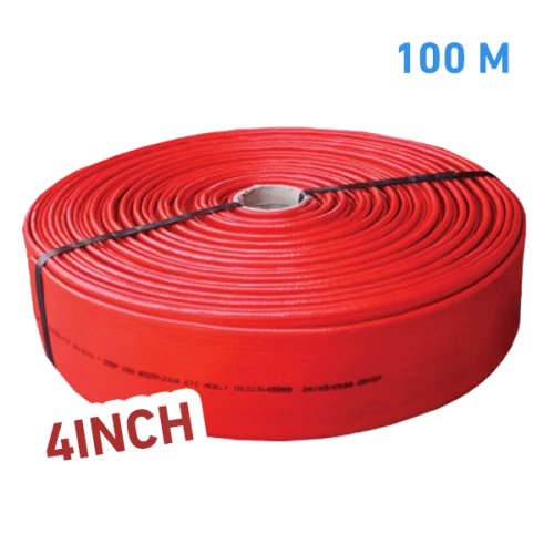 لي سوبر فلات العايد 100 متر - 4 إنش أحمر