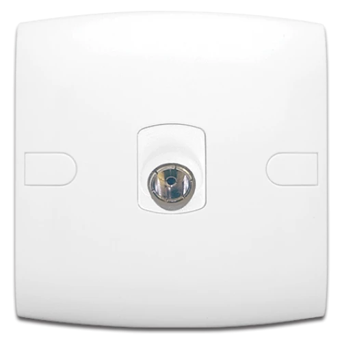 فيشة تليفزيون ألف مفرد أبيض