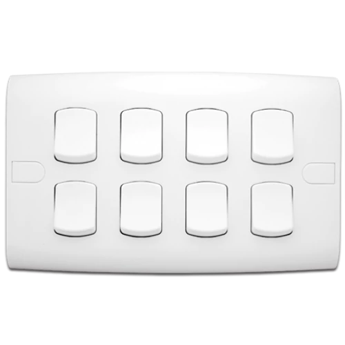 مفتاح ألف 10 أمبير الفنار ثماني متوسط افقي دريكسيون أبيض