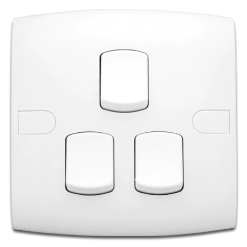 مفتاح ألف 10 أمبير الفنار ثلاثي متوسط أبيض دريكسيون