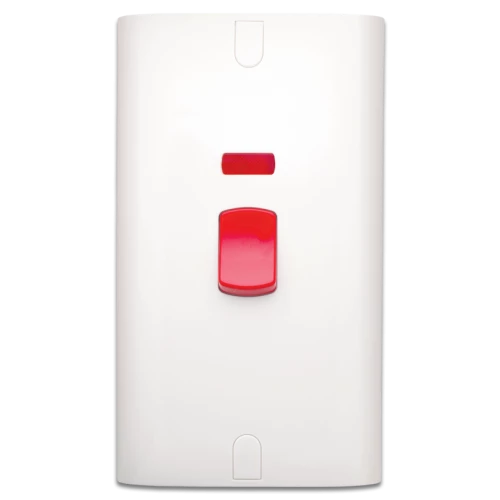 مفتاح ألف 45 أمبيرالفنار فردي متوسط مع لمبة حمراء طويل