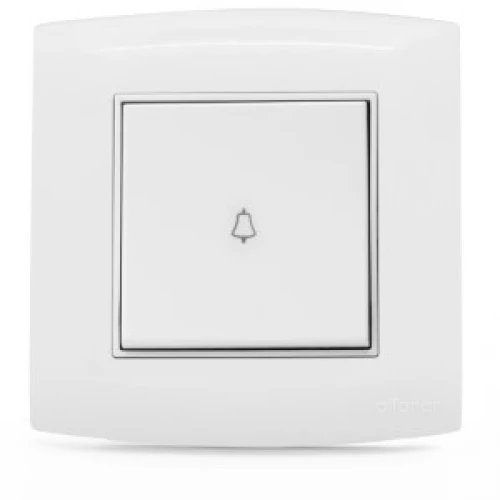 مفتاح جرس ألف الجديد 10 امبير عريض الفنار فردي أبيض