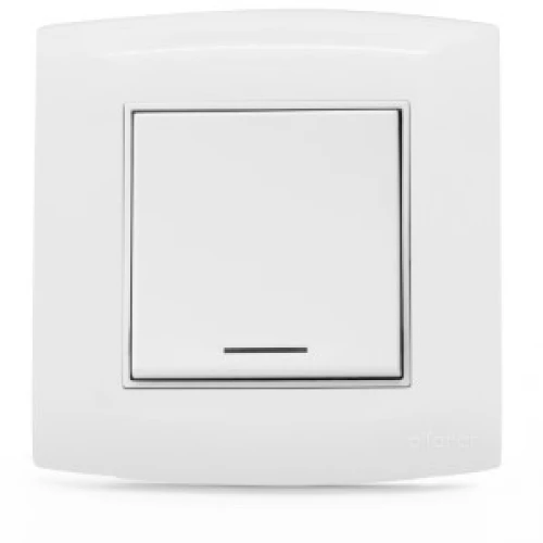 مفتاح ألف الجديد 20 أمبيرالفنار فردي عريض  مع ليد أبيض