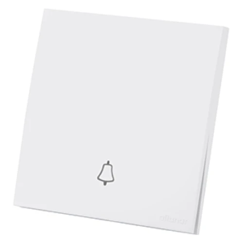 مفتاح جرس مفرد حبة كاملة ماسه الفنار 16 أمبير أبيض