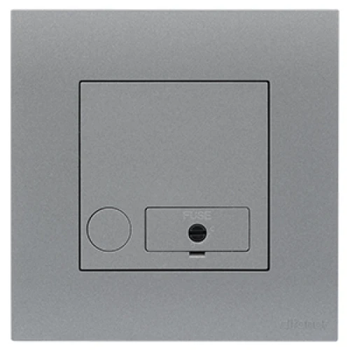 وحدة توصيل ماسه الفنار 13 أمبير بدون فيوز رمادي