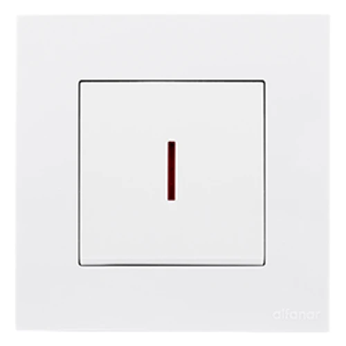 مفتاح مكيف حبة عريضة  ماسه الفنار 45 أمبير أبيض