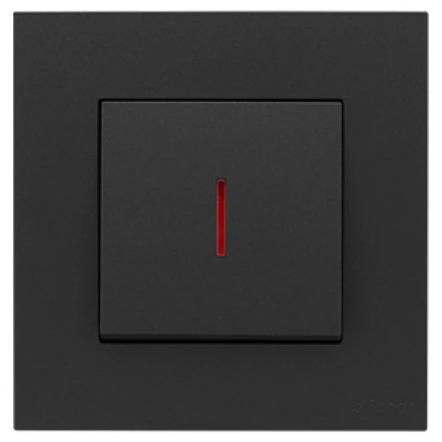 مفتاح مكيف حبة عريضة  ماسه الفنار 45 أمبير أسود