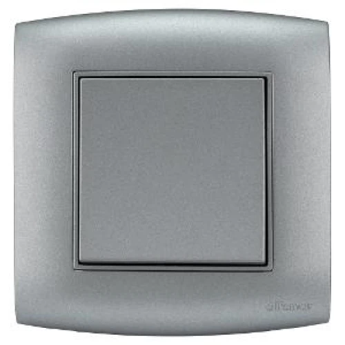 مفتاح أمنية 10 مزدوج الفنار فضي مع اطار فضي دريكسيون