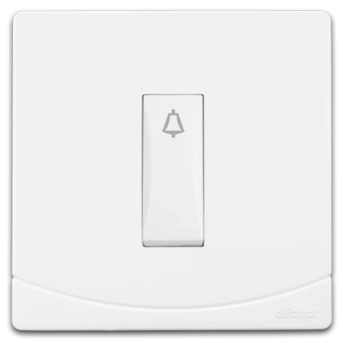 مفتاح جرس سيدرا 10 أمبير الفنار مفرد أبيض