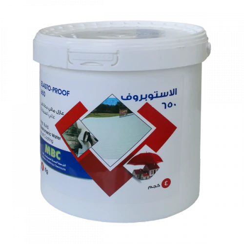 عازل مائي بلاتو مطاطي اكريلكي 4 كجم