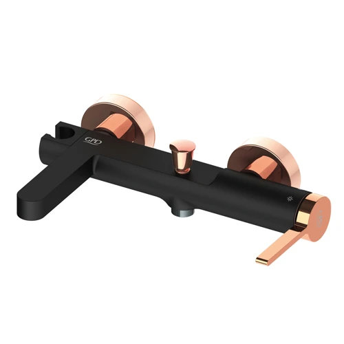 خلاط حمام جي بي دي جيلدو اسود ذهبي