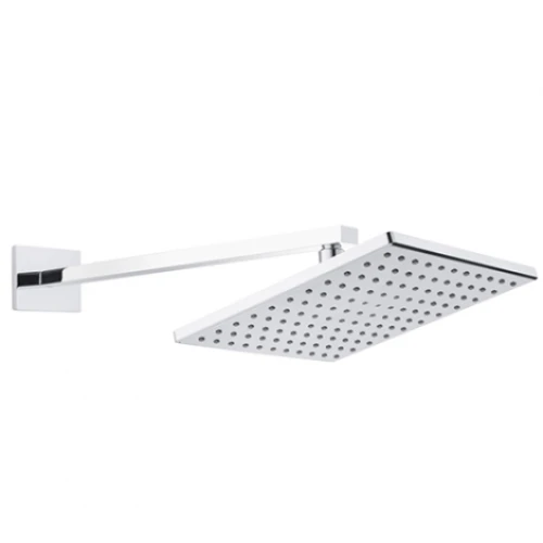 طقم شاور جي بي دي بقطر 250×250 مم فضي لامع