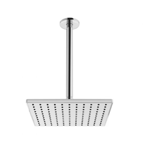 شاور جي بي دي 250×250 مم فضي لامع