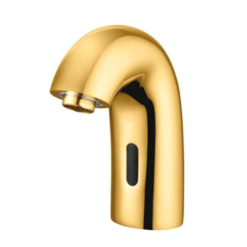 خلاط حوض اتوماتيكي مع مستشعر جي بي دي مزدوج ذهبي