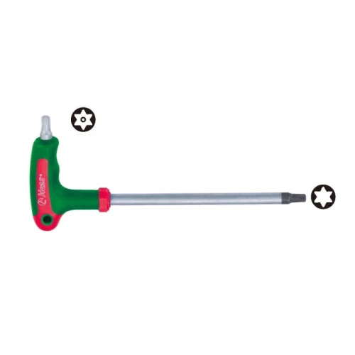 مفتاح الن مقبض طويل نجمة مثقوب اتجاهين هانز مقاس الثقب 10  تي