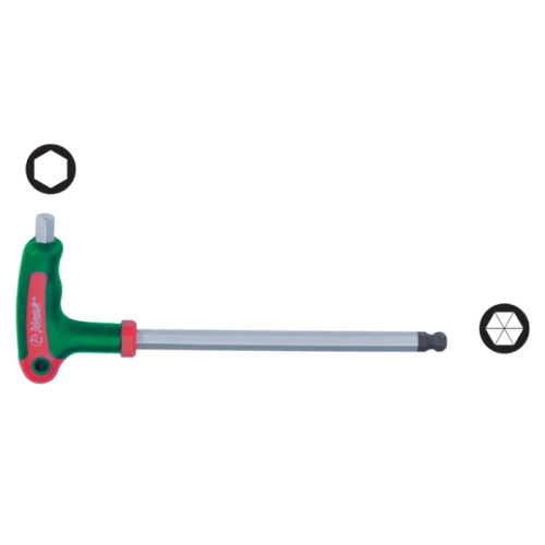 مفتاح الن مقبض طويل سداسى اتجاهين هانز 10 ملم