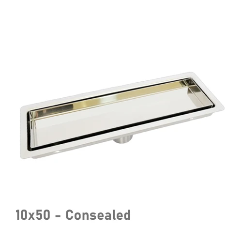 صفاية جودة 10×50 سم مخفي