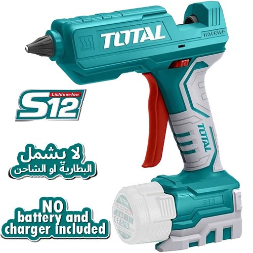 مسدس غراء لا سلكي 12 فولت