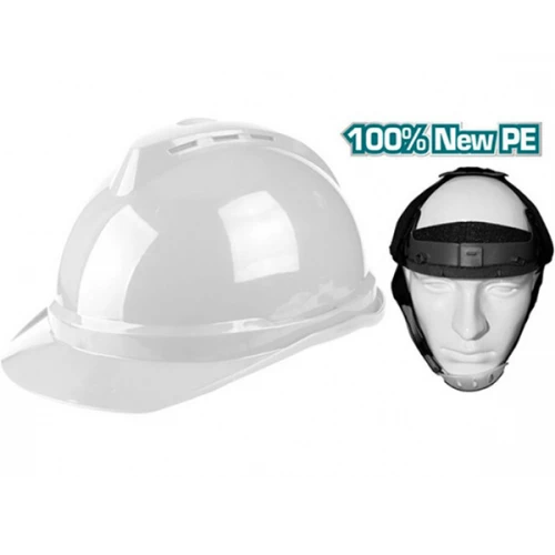 خوذة سلامة توتال كاملة مع فتحات تهوية