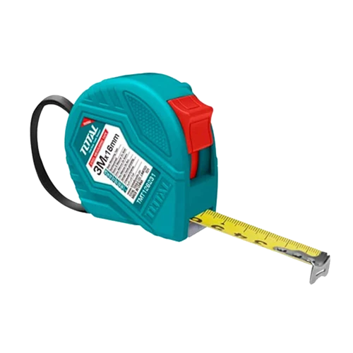 شريط قياس توتال 3 متر مع قفل