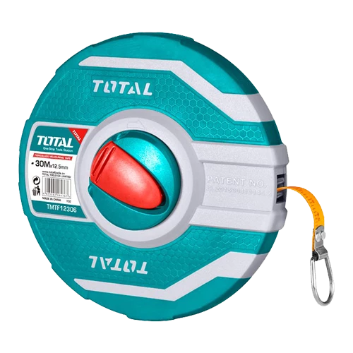 شريط قياس توتال مصنوع من الالياف 30 متر