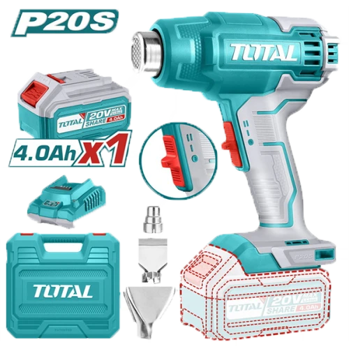 مسدس تسخين شحن سوبر توتال 20 فولت 4 أمبير