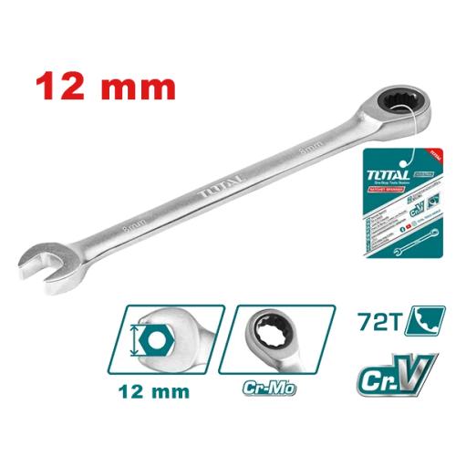 مفتاح راتشيت توتال 12 ملم