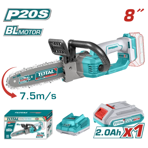 منشار شحن سوبر توتال 20 فولت 20 سم