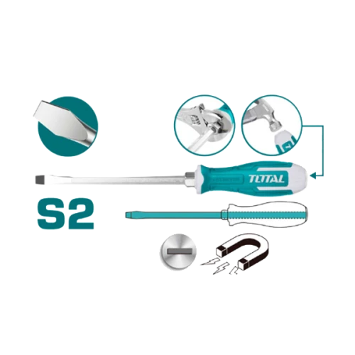 مفك عادة توتال 150×6.5 ملم