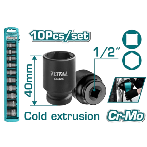 طقم لقم قصير توتال 2\1 انش