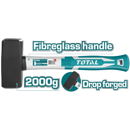 مطرقة يد فيبر جلاس احمال ثقيلة 2000 جرام