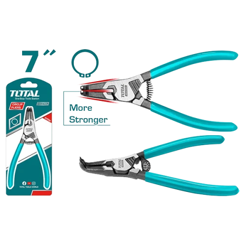 كماشة تيل برأس مقوسة للحلقات الخارجية سوبر توتال 180ملم