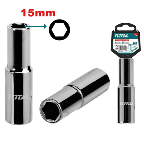 لقمة طويلة توتال 1/2 انش 15 ملم