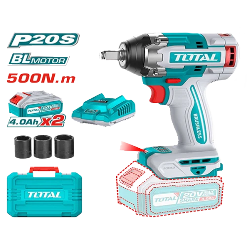 دريل مثقاب لا سلكي سوبر توتال 20 فولت 4 أمبير