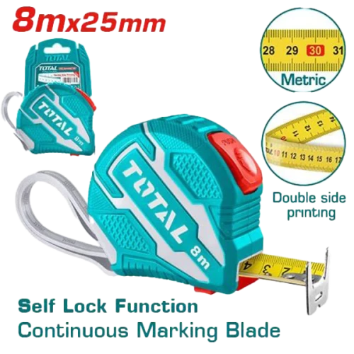 متر قياس سوبر توتال 8 متر