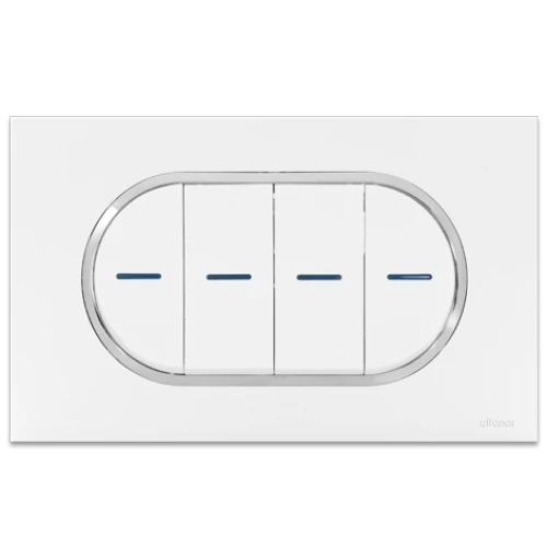 مفتاح غرناطة 10 أمبير رباعي الفنار أبيض
