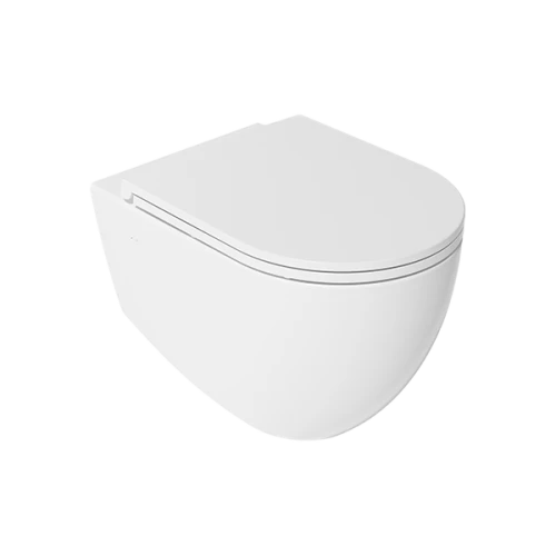 كرسي دورة مياه معلق (بدون غطاء) انفينيتي إيسفيا أبيض