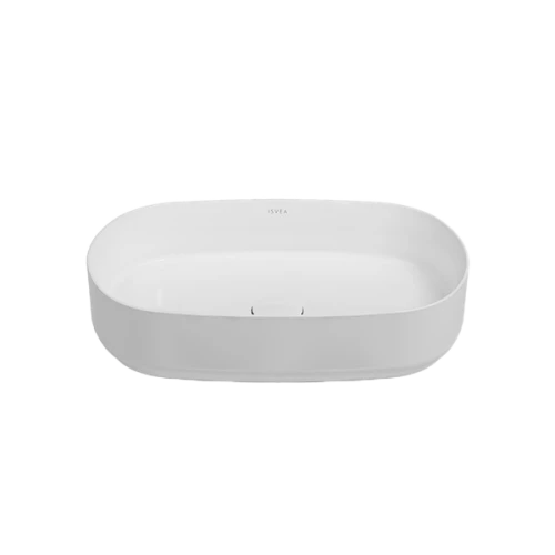 حوض غسيل انفينيتي إيسفيا أبيض 55 سم