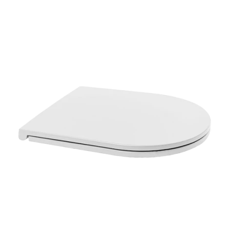 غطاء كرسي انفينيتي دورة مياه إيسفيا أبيض