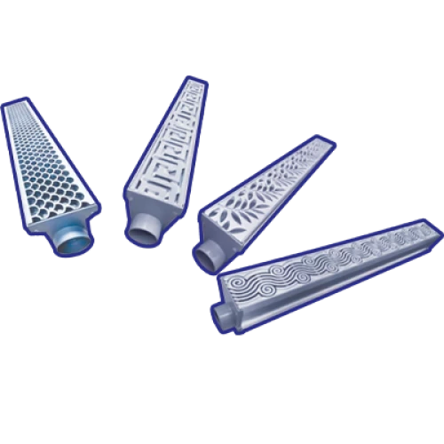 مجري تصريف مزايا طول 1 متر سمك 15 سم